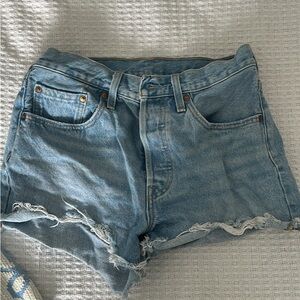 Levi's Classic Blue Jean Shorts